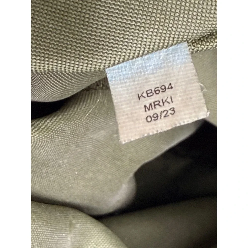 Kate Spade Medium Hobo Bag Olive Green Pebbled Leather Gold Hardwear KB694